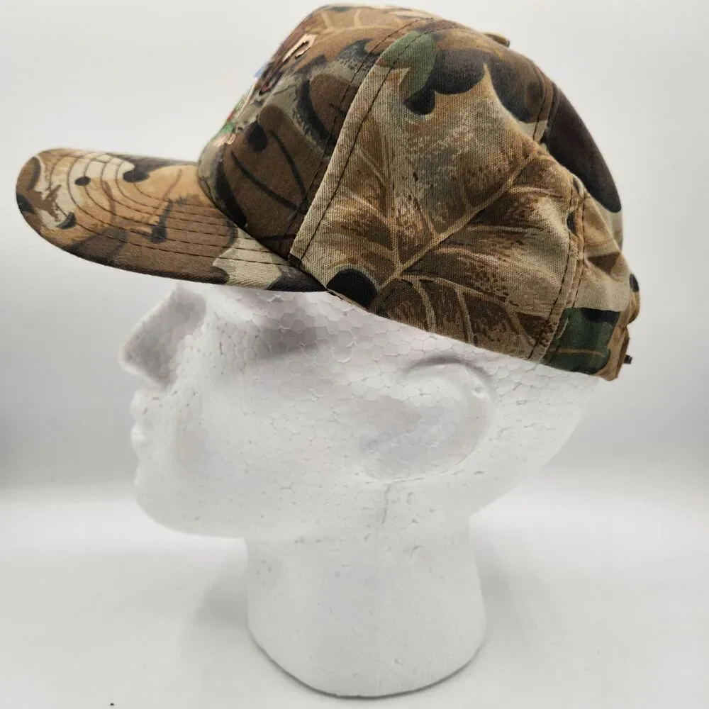 Union Pacific Railroad Snapback Cap Hat Camo Deer Snapback Embroidered Vintage